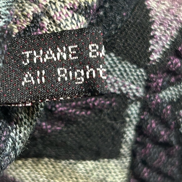 Jhane Barnes Coogi Style Bill Cosby Sweater Wool Blend Geo Print Mens Sz XL ~EUC - Picture 7 of 9